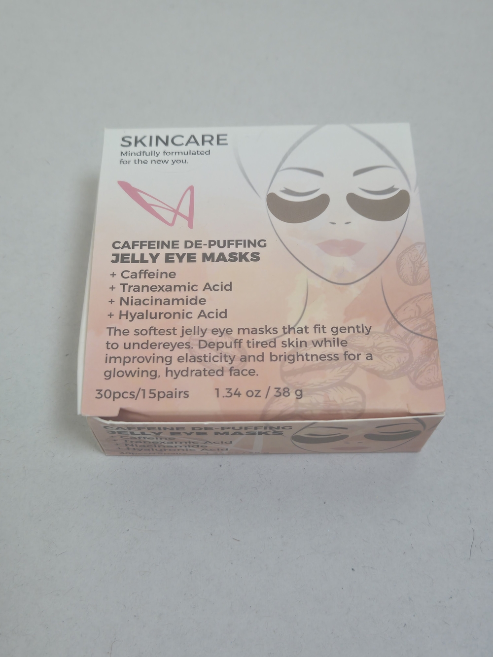 Caffeine De-Puffing Jelly Eye Masks